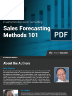 Sales Forecasting Benefits