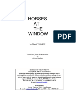 Horses AT THE Window: by Matéi VISNIEC