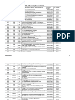 INVENTORY of LRC Learning Resource Materials