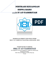 Buku Administrasi Keuangan PPDB 2018