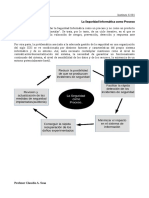 La Seguridad Informatica Como Proceso