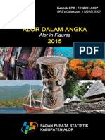 Kabupaten Alor Dalam Angka 2015 Plus Cover