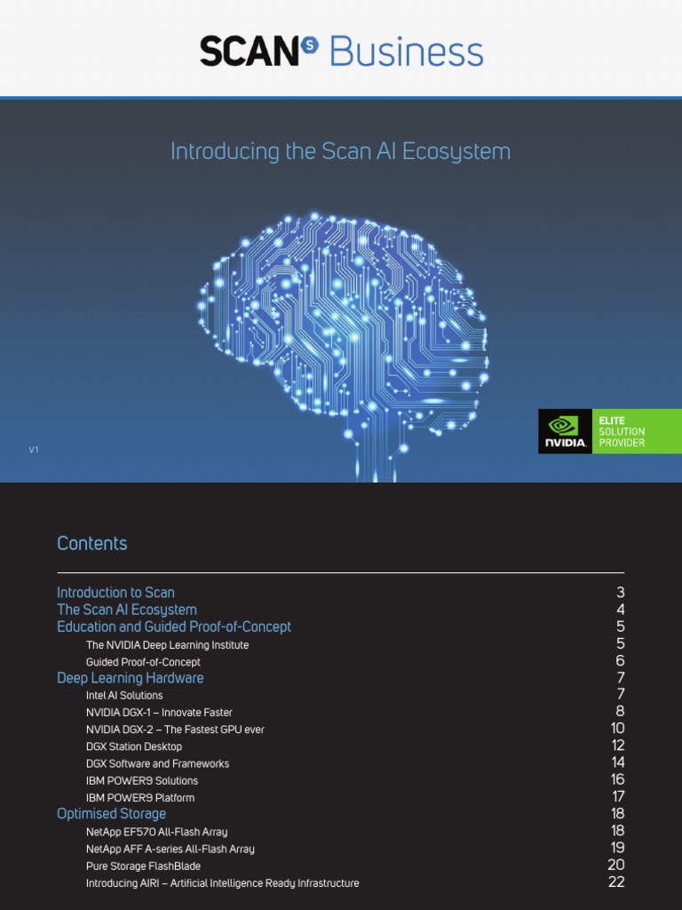Scan Ai Services b2b Brochure | PDF | Graphics Processing Unit | Deep ...