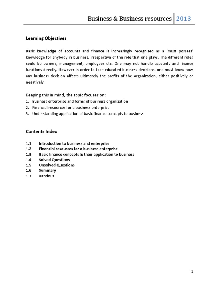 Business Basics for Entrepreneurs | PDF | Partnership | Sole Proprietorship