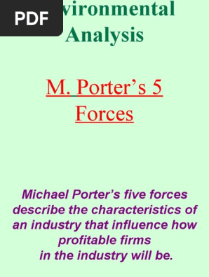 Porters 5 Forces