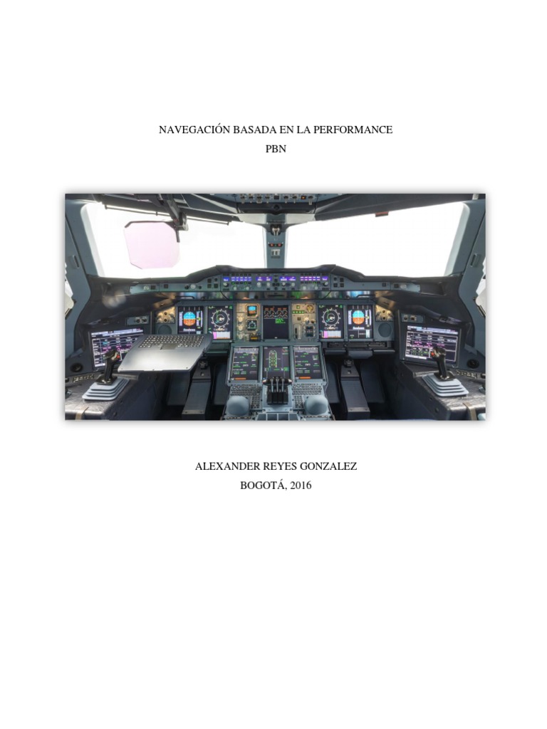 Navegación Basada en La Performance PDF PDF Inalámbrico Aeroespacial