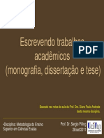 Monografias, Dissertaces e Teses PDF