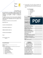 School of Accountancy and Business Management Evaluation