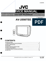 Jvc Av-2550tee Chassis Cm Sm