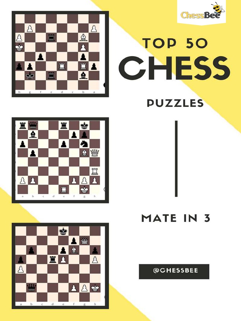 Top 50 Puzzle Book Mate In 3 Pdf Chess Chess Theory