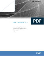 Avamar 6.1 Technical Addendum