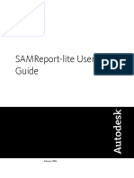 Samreport-Lite User'S Guide: Autodesk