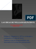 LAS IDEAS SOBRE EDUCACIÓN DE WILLIAM KILPATRICK