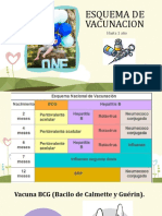 Esquema de Vacunacion 1 Año