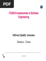 Software Quality Assurance