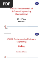 Fundamentals of Software Engineering