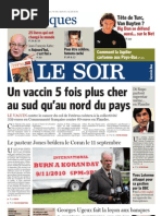 Download LE SOIR 9 SEPTEMBRE 2010 by stefano SN38403893 doc pdf