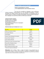 Linha 8 - Linguagem e Arte em Educacao - 2019