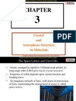 Crystal and Amorphous Structure in Materials