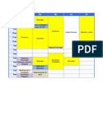 Horario Semanal