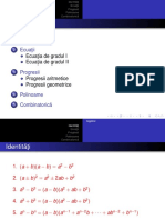 Sinteze, Cls IX - XI - Notiuni Teoretice Si Aplicatii (Matematica) PDF