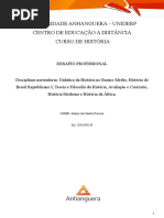 Desafio Profissional História