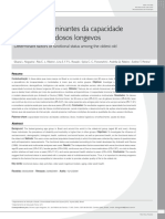 Fatores Determinantes Da Capacidade Funcional em Idosos