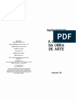A Origem Da Obra de Arte PDF