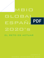 Cambio Global España 2020