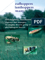 The Leafhoppers and Planthoppers of Germany Hemiptera Auchenorrhyncha Patterns and Strategies in A Highly Diverse Group of Phytophagous Insects Pensoft Series Faunistica 28