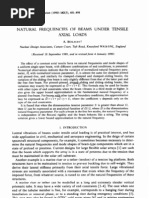 Download Natural Frequencies of Beams Under Tensile Axial Loads by gotveren SN38407922 doc pdf
