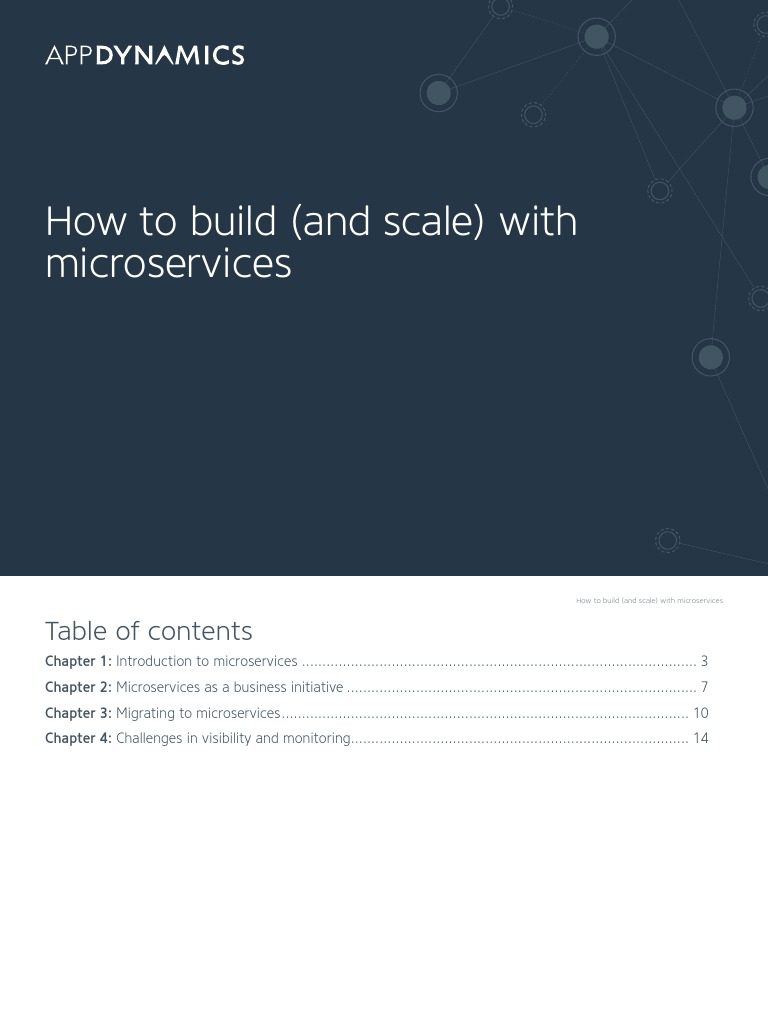 Ebook How To Build and Scale With Microservices | PDF | Service ...