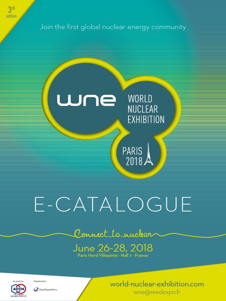 World Nuclear Catalogue 2018 E Catalogue Energie Nucleaire Puissance Physique