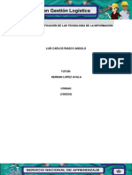 Evidencia 3 Informe Identificacion de Las Tecnologias de La Informacion