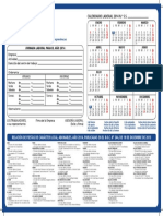 Calendario Laboral 2014 TFE