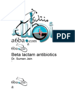 Beta Lactam Antibiotics