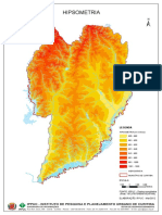 Hipsometria - Curitiba - IPPUC