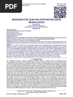 MODIFIED PSS-SLM FOR SUPPORTING QPSK MODULATION