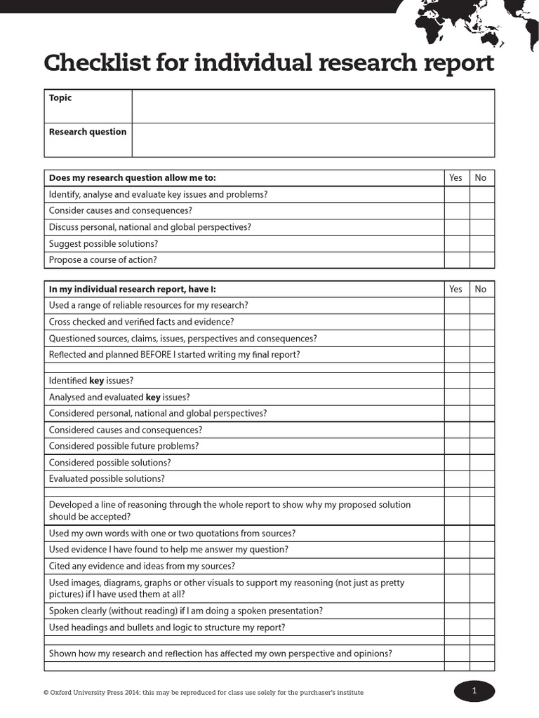 sample individual research report ap seminar