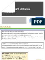 SSYB 8 Outlier-An Important Statistical Indicator