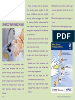 Leaflet Cara Cuci Tangan