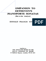 Donald Francis, Sir Tovey - A Companion to Beethoven's Pianoforte Sonatas_Complete Analyses (1976)