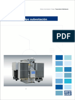 WEG Transformador Tipo Subestacion Catalogo Espanol PDF