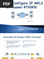 Jubril Akinwande: Multi Protocol Label Switching