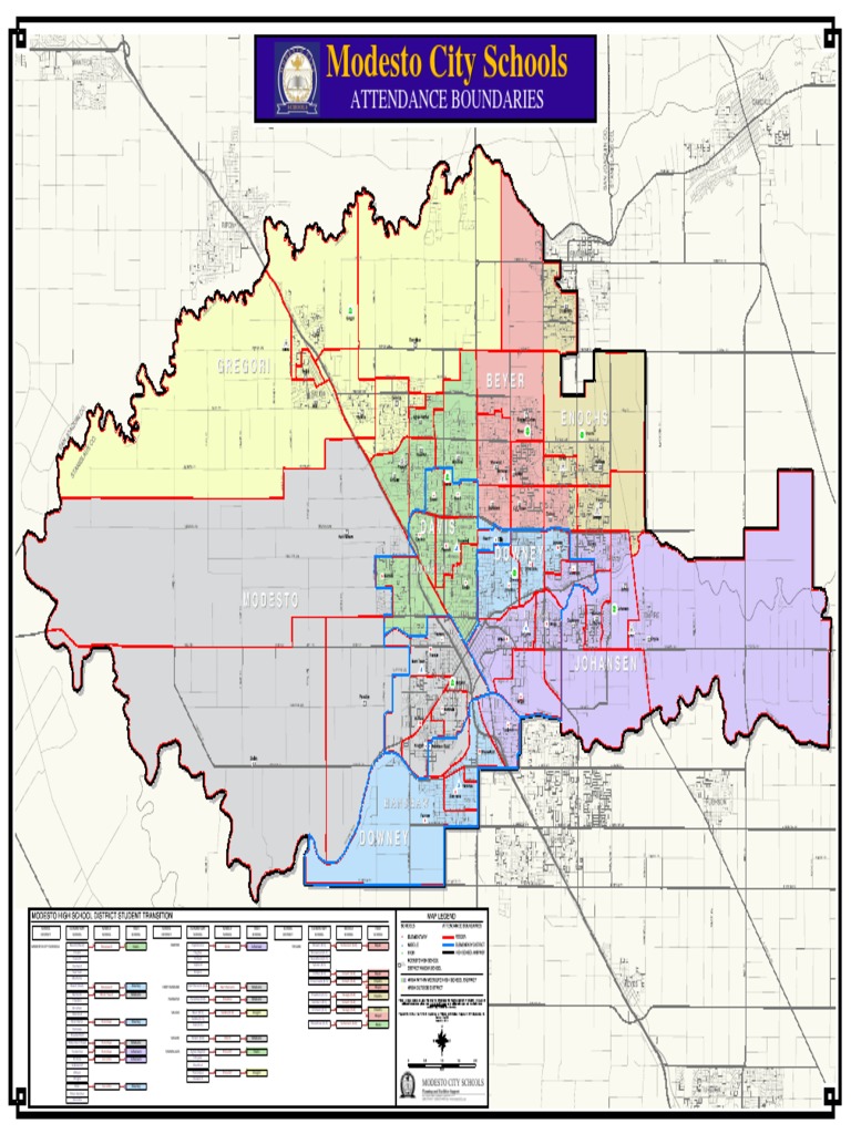 Modesto City Schools Boundary Overview | PDF