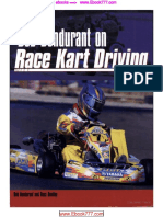 Bob Bondurant On Race Kart Driving