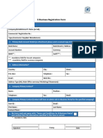 E-Business Registration Form