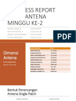 Progress Report Tubes Antena Minggu Ke-2