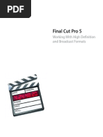 FCP5 HD and Broadcast Formats PDF