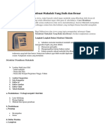 Cara Membuat Makalah Yang Baik Dan Benar PDF